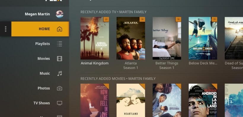 دليل إعداد خادم Plex Media