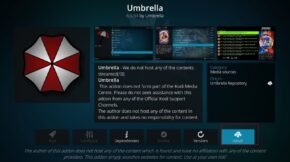 كيفية تثبيت إضافة Umbrella على Kodi